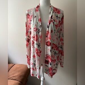 NWT Floral Print Cardigan